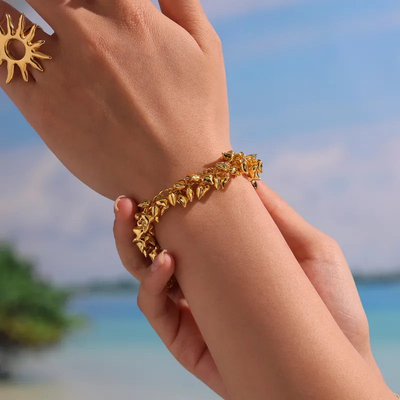 Stellar Orbit Sculpted Link Bracelet - Image 4