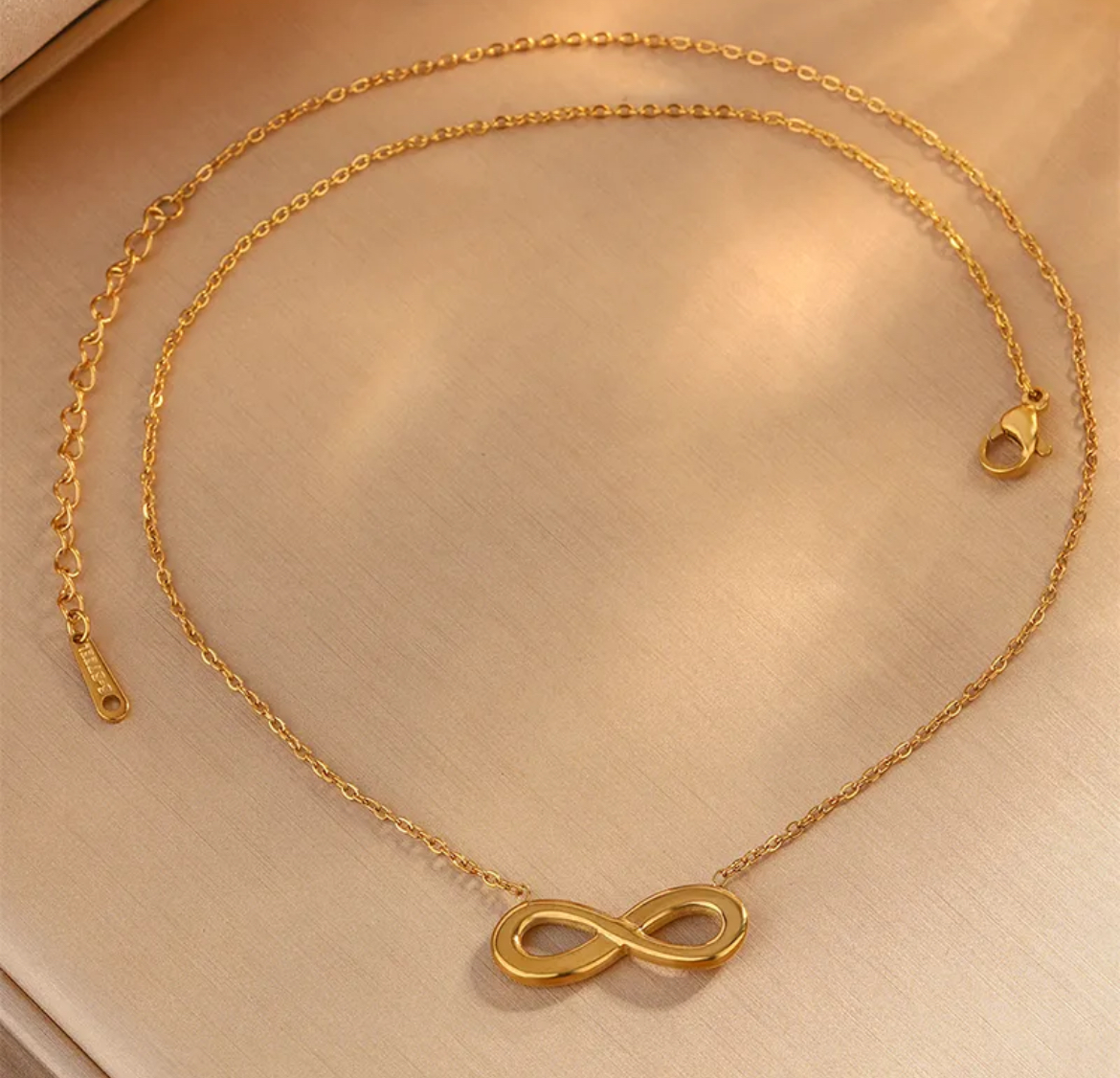 Infinity Symbol Pendant Necklace - Image 2