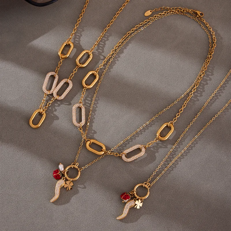 Luxe Link Statement Necklace - Image 6