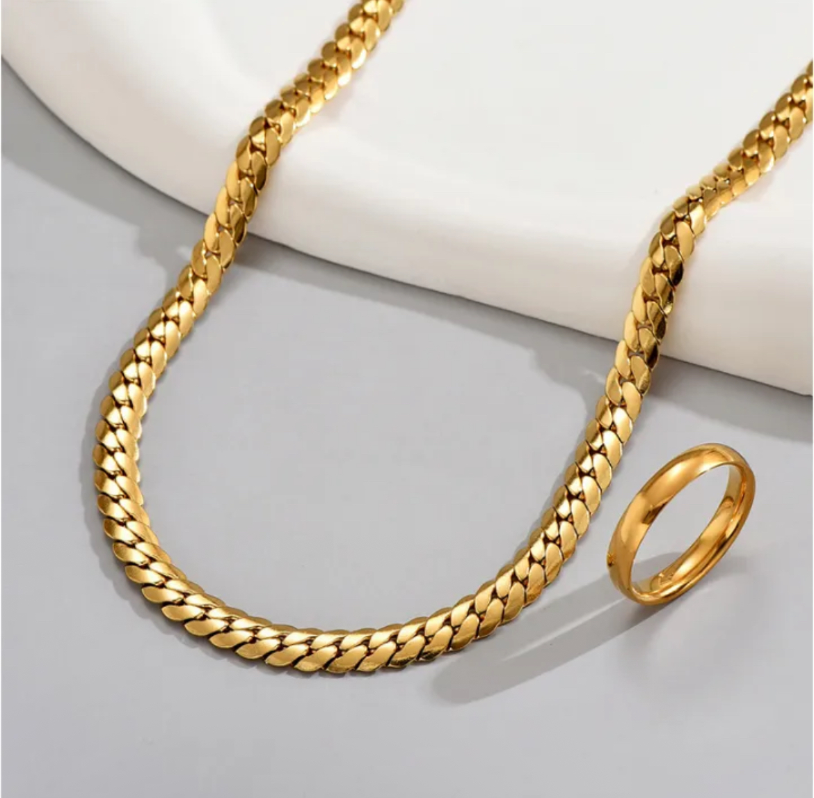 Cuban Link Chain Necklace - Image 2
