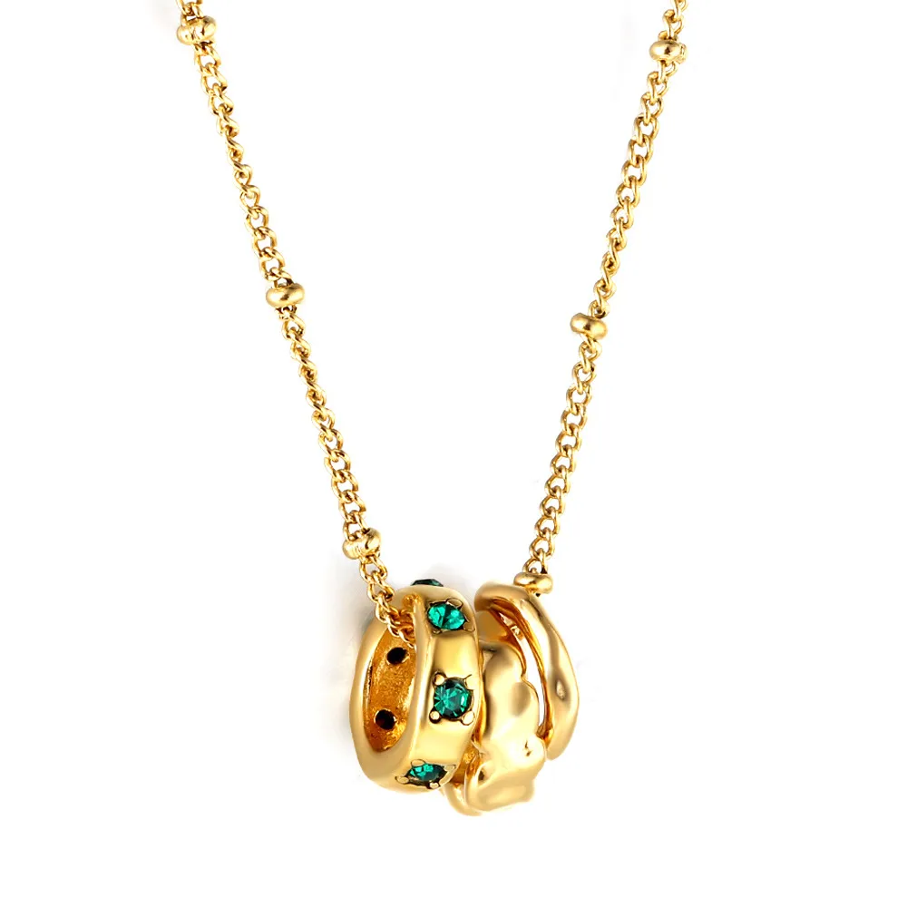 Ring Pendant Necklace - Image 2
