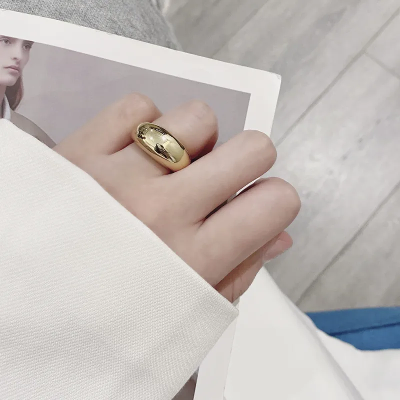 Sterling Silver Bold Dome Statement Ring - Image 5