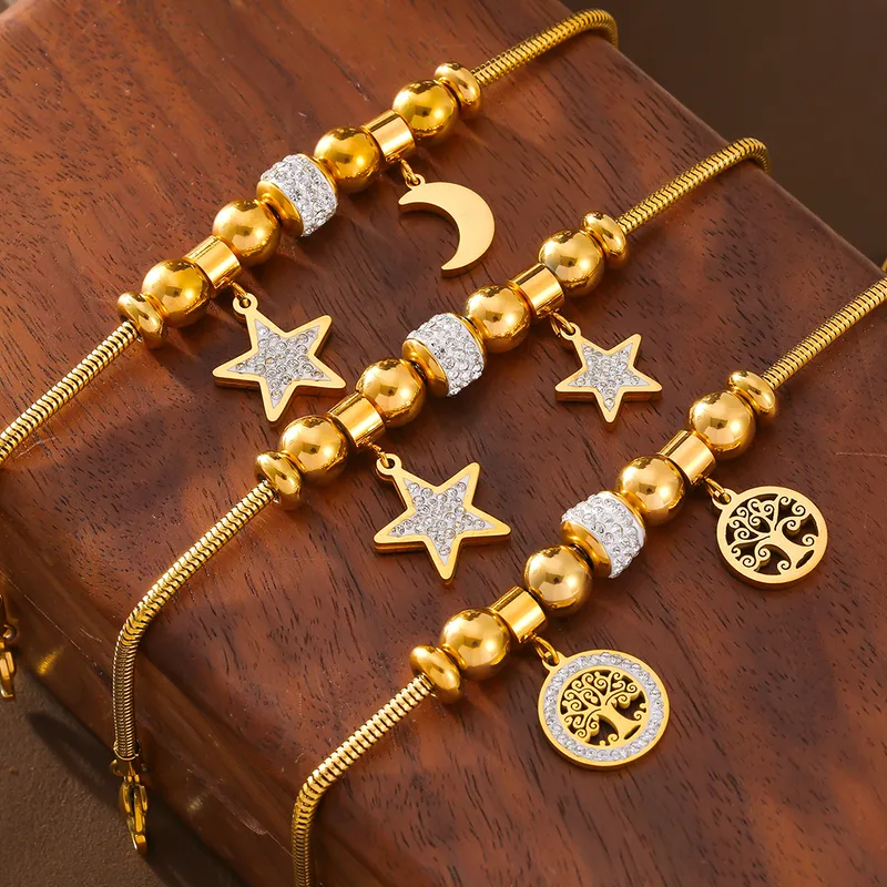 Eternal Tree Charm Bracelet