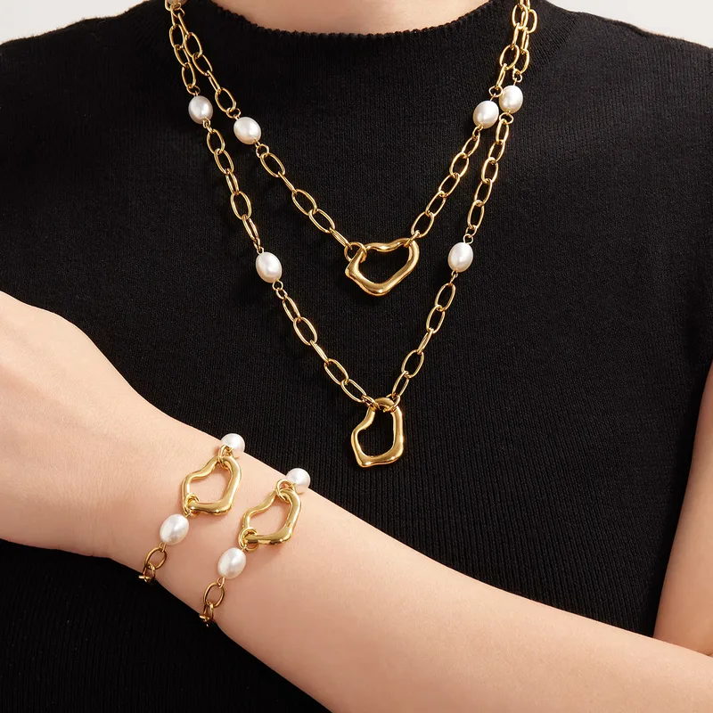 Golden Pearl Link Set - Image 6