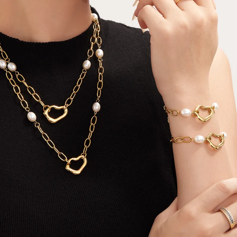 Golden Pearl Link Set - Image 3