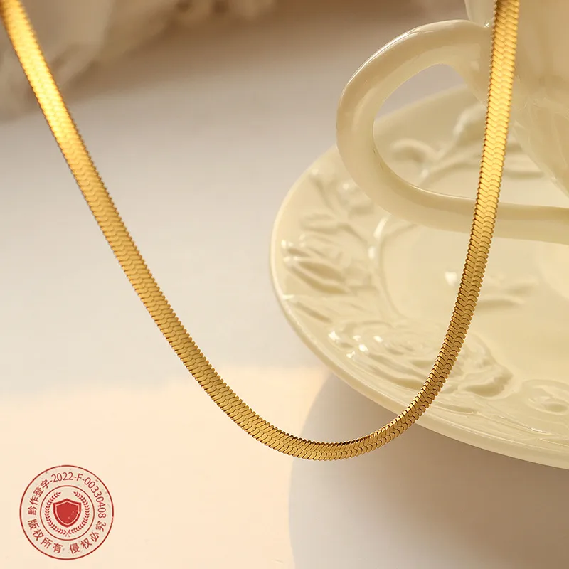 Herringbone Necklace - Image 3