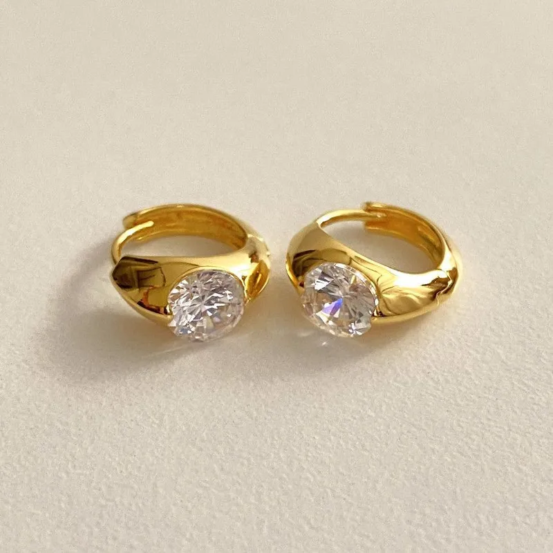 Sterling Silver Radiance Hoop Earring - Image 2
