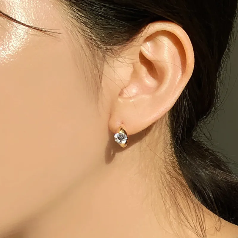 Sterling Silver Radiance Hoop Earring - Image 3