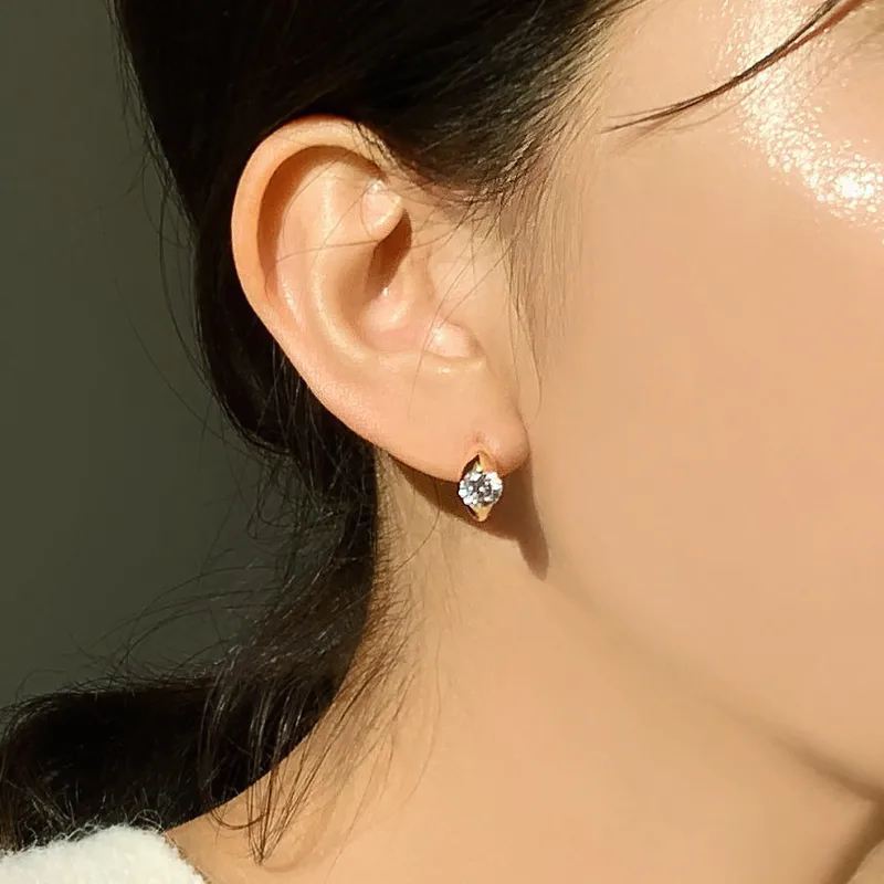 Sterling Silver Radiance Hoop Earring - Image 4