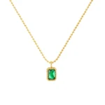 Emerald Pendant Necklaces