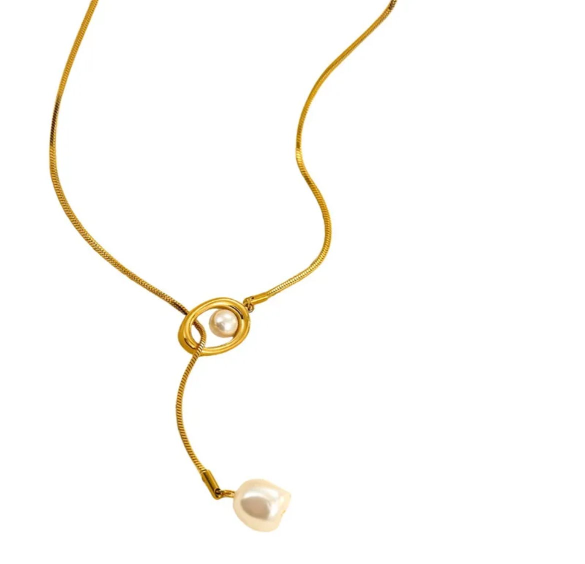 Pearl Pendant Necklace - Image 2