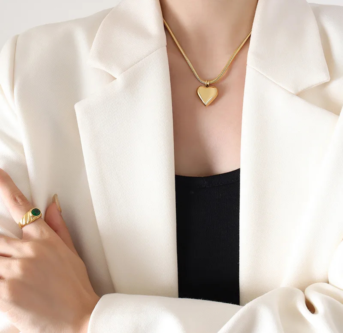 Gold Pendant Necklace - Image 5