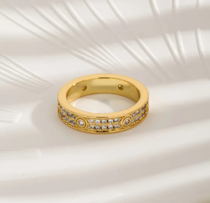 Pave Eternity Band Ring - Image 4