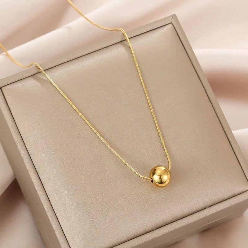 Bead Pendant Necklace - Image 3